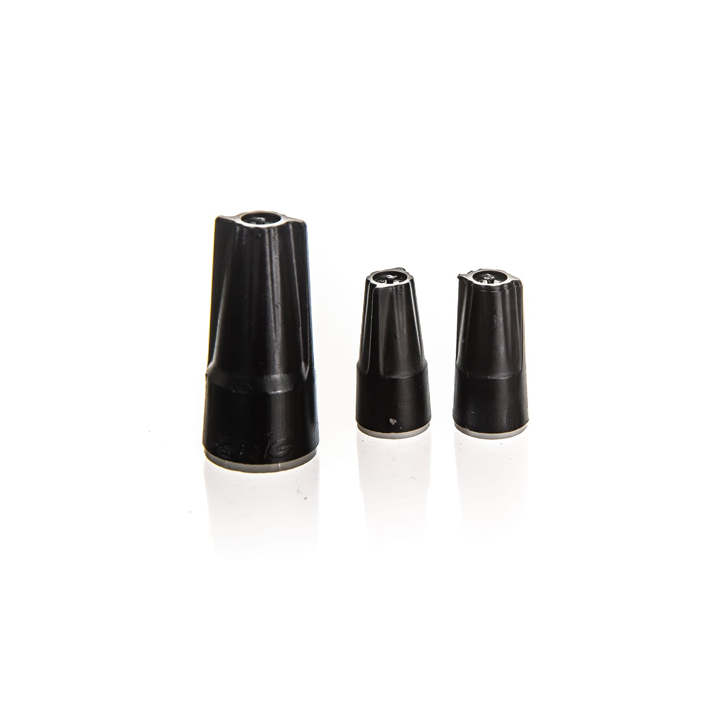 A full view of the included wire nuts with the 3-Zone Complete Manifold with Rain Bird® DVF Valves with included silicone filled wire nuts. 