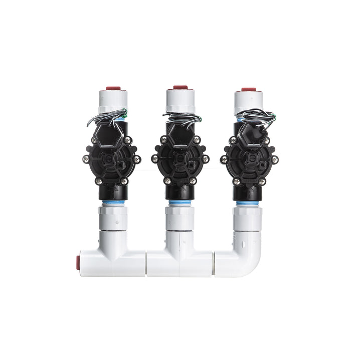 3-Zone Complete Manifold with Rain Bird® DVF Valves