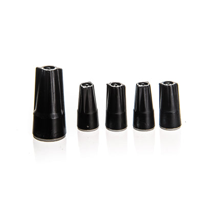 A view of the included wire nuts with preassembled 4-Zone Complete Manifold with Hunter® PGV Valves with included silicone filled wire nuts.