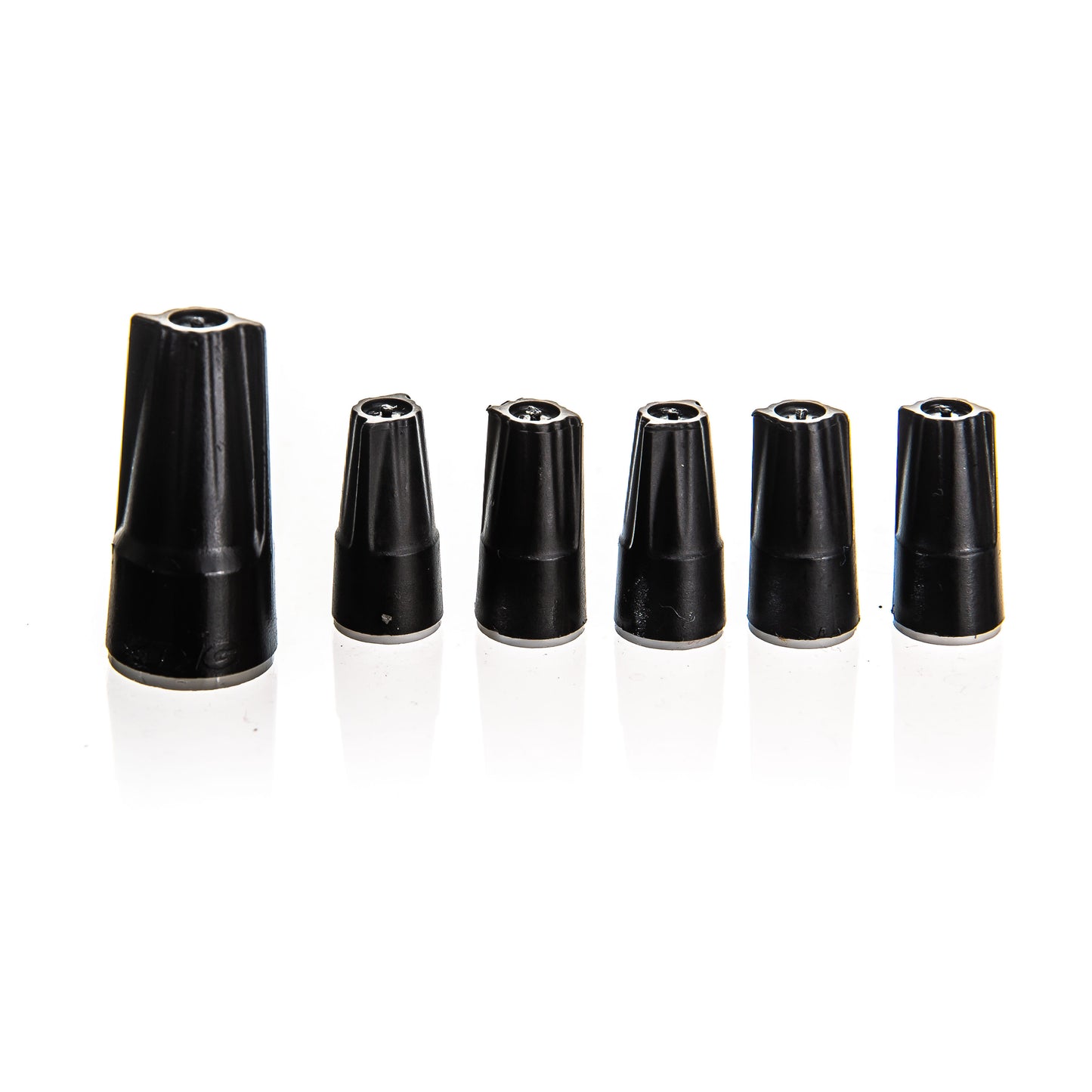 A view of the preassembled 5-Zone Complete Manifold with Hunter® PGV Valves with included silicone filled wire nuts.